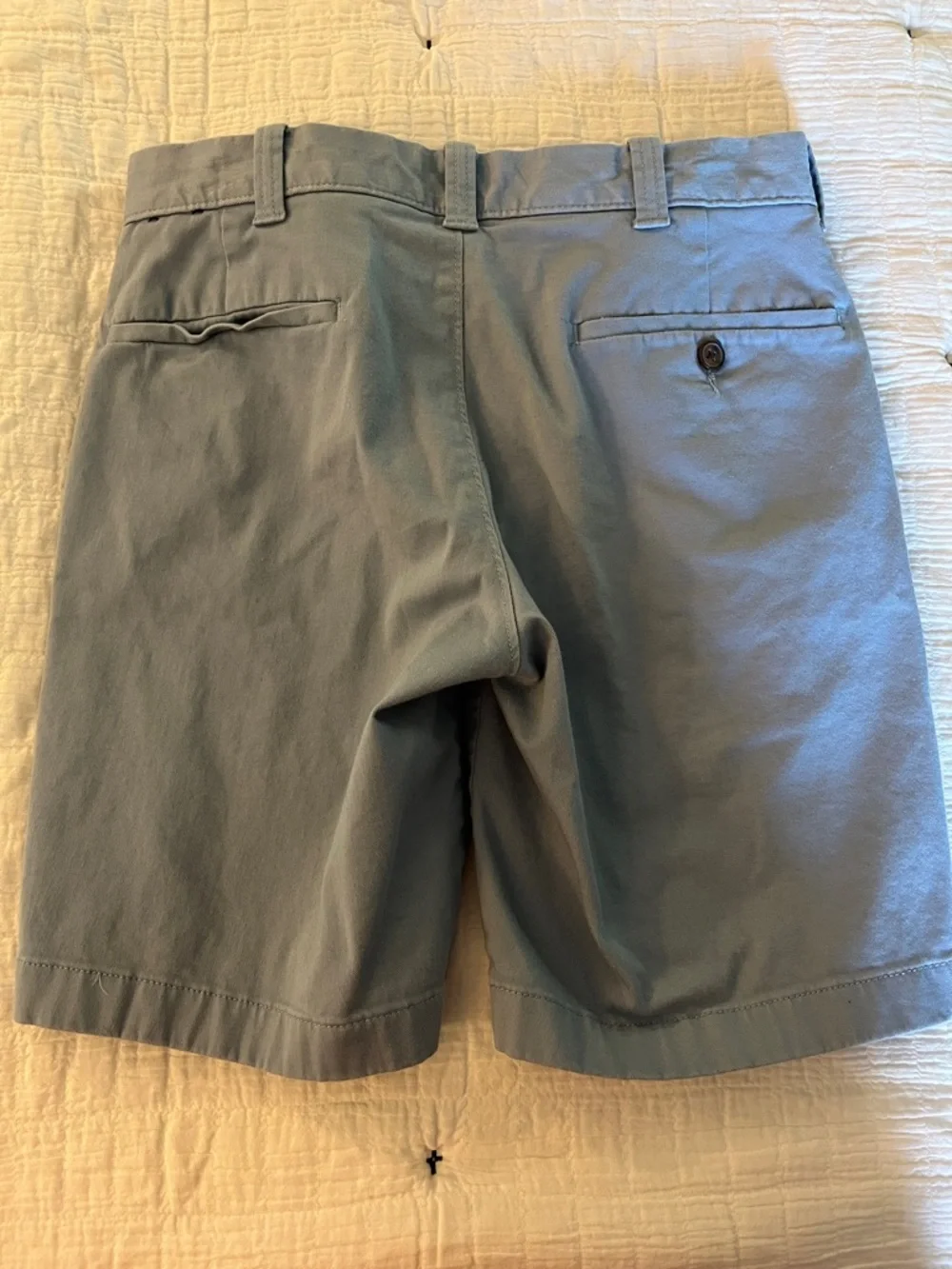 J. Crew Light Gray Flat Front Steely Blue